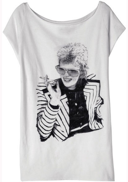 T shirt Bowie, Les prairies de Paris