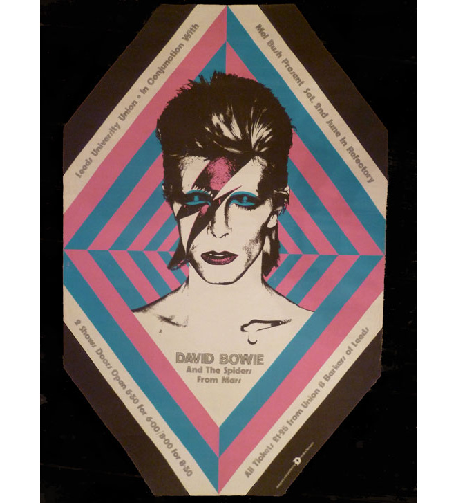 Poster de David Bowie par John Brett