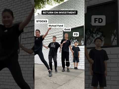 investment return in dance format #stockmarket #trading #investing #investment