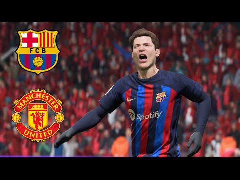 Man United vs Barcelona | Europa League | Leg 2 | FIFA 23