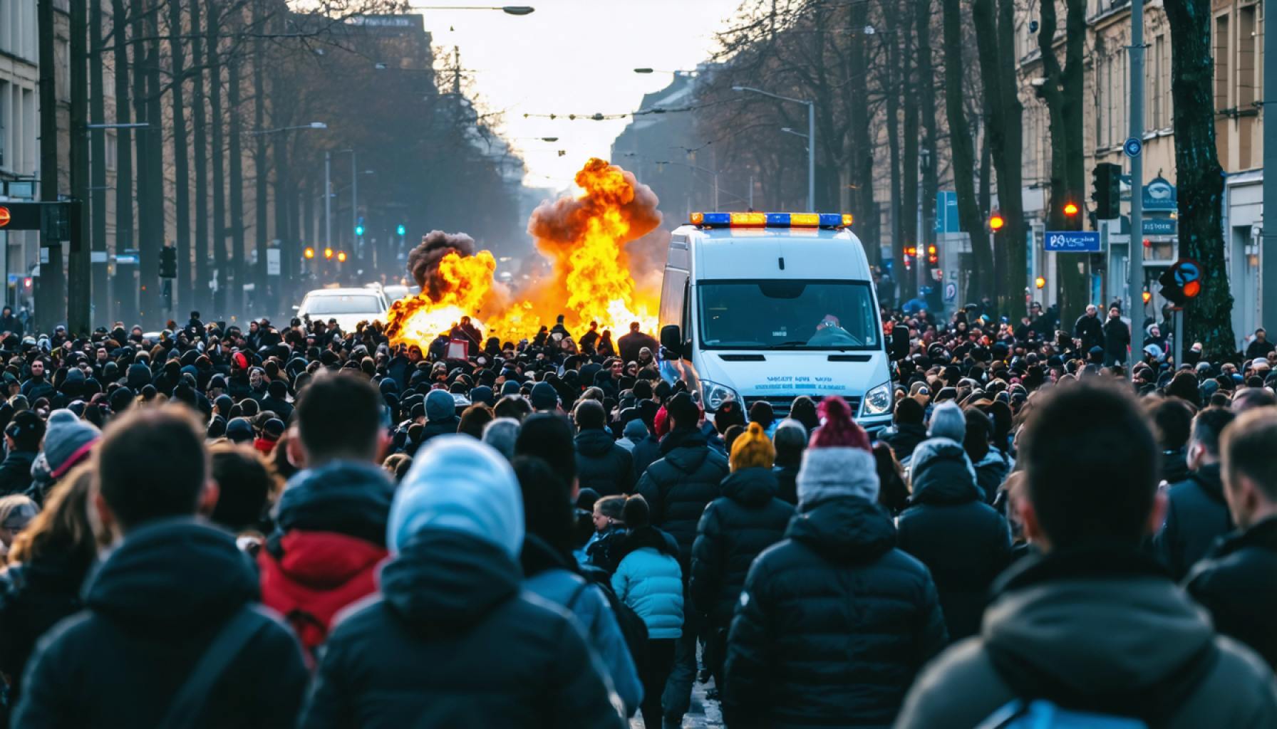 Chaos in Mannheim: Tragedy Strikes at Festive Gathering as Vehicle Plows Through Crowds